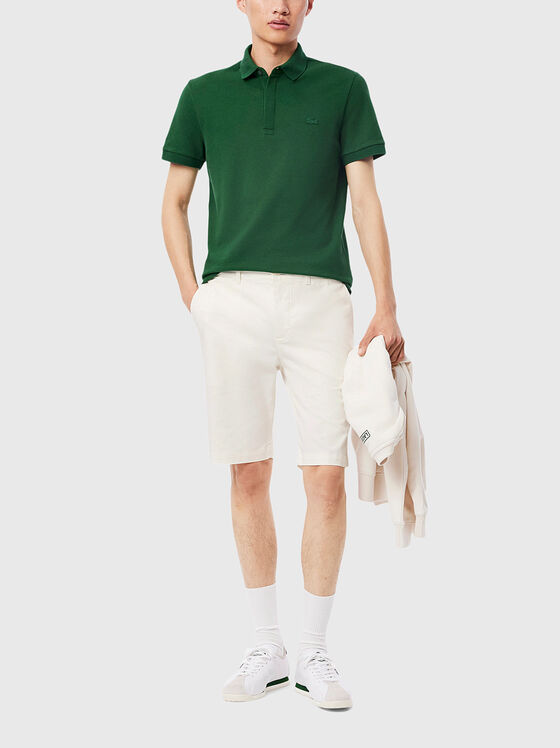 Cotton shorts in black - 1