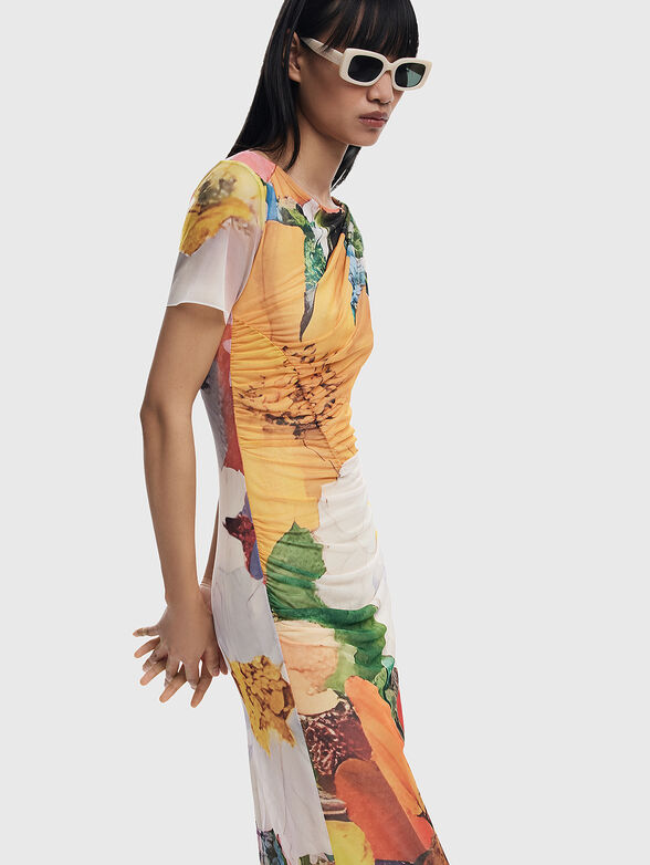 Floral print dress - 5