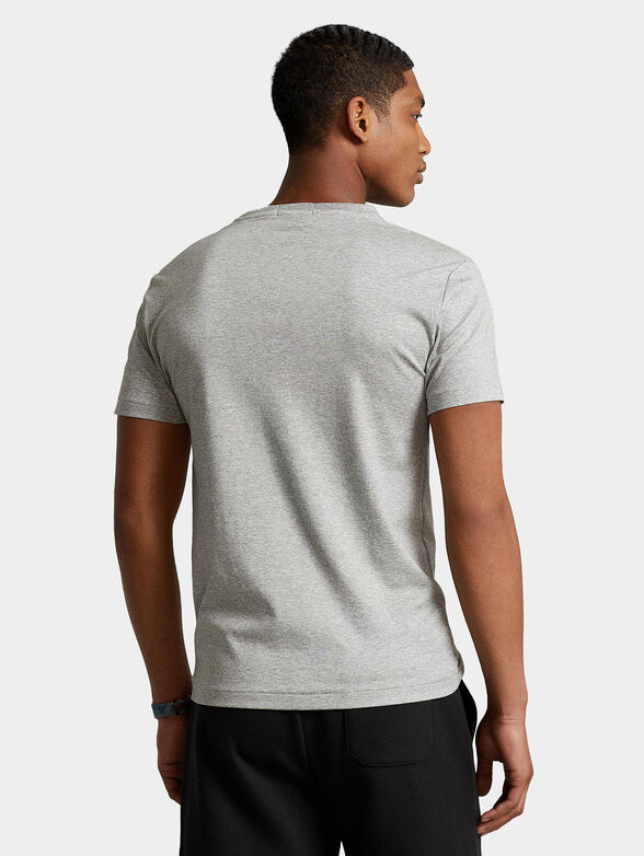 T-shirt with multicolour embroidery - 3