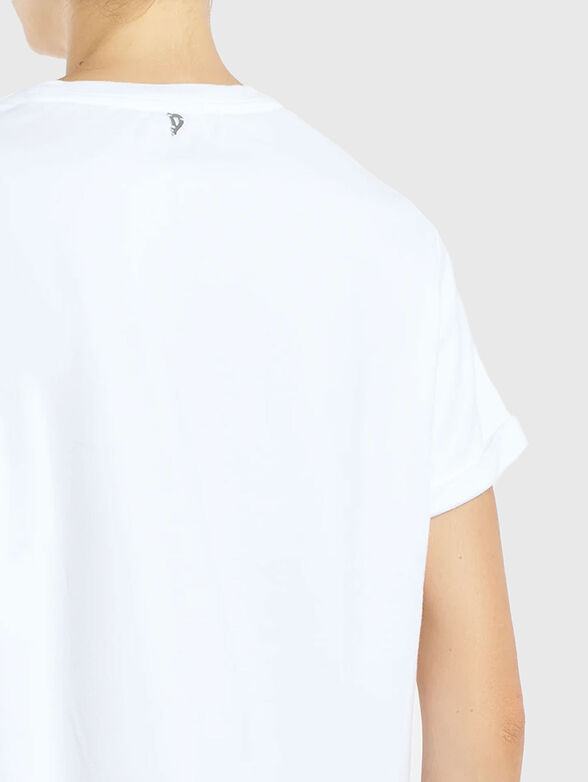 Crew neck cotton T-shirt - 4