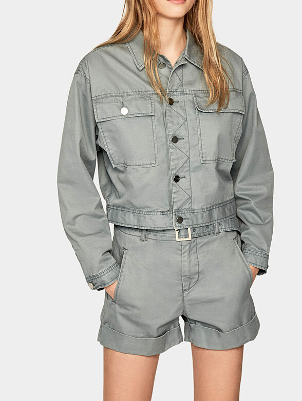 TUXEN Cotton oversize jacket - 2