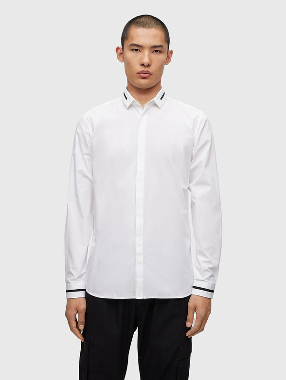 ELOY white cotton shirt - 1