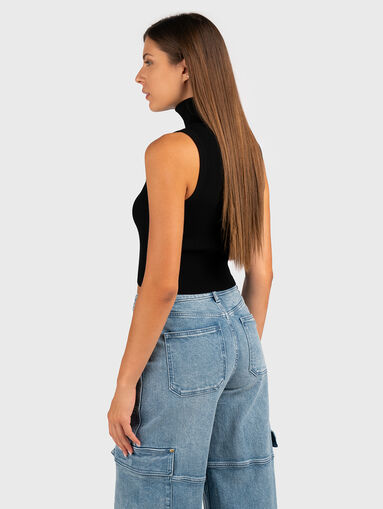 Turtleneck cropped top - 3