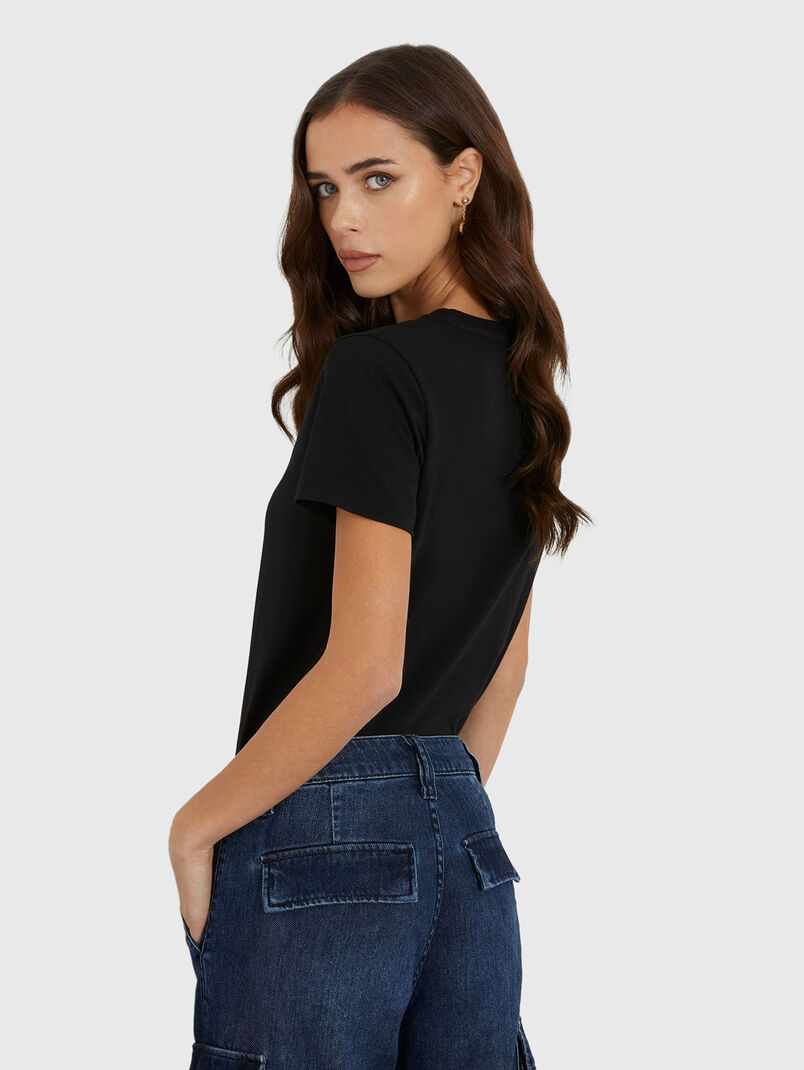 GOLD TRIANGLE black T-shirt  - 3