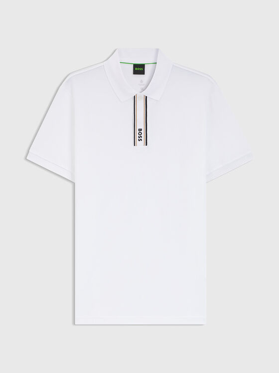 PADDY polo shirt with contrast detail - 1