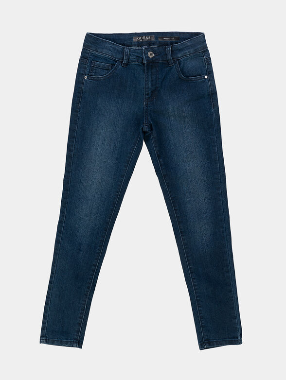 Skinny jeans with washed effect - 1