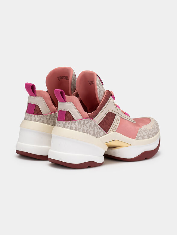 OLYMPIA sneakers with monogram logo print - 3