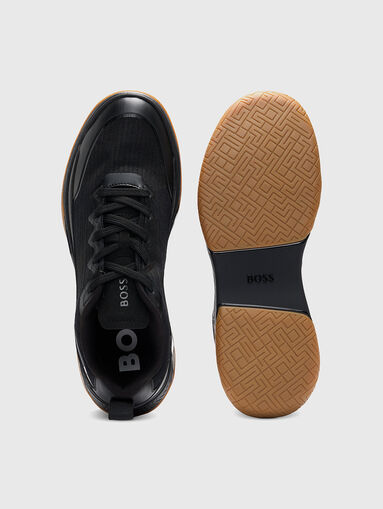 Sports shoes in black - 5