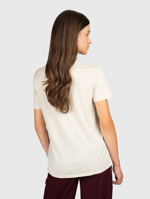 Cotton-blend T-shirt - 3