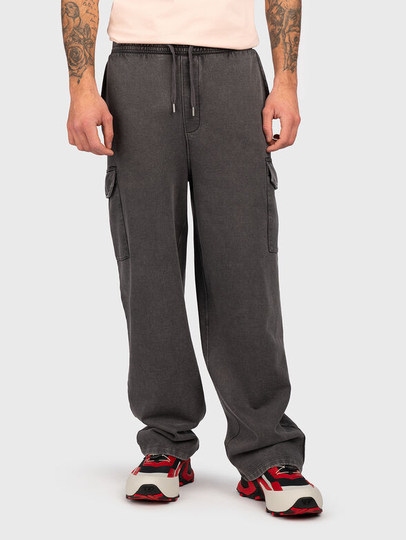 Trousers with logo - 1
