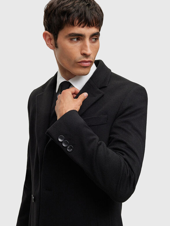 Coat in wool and cashmere - 5