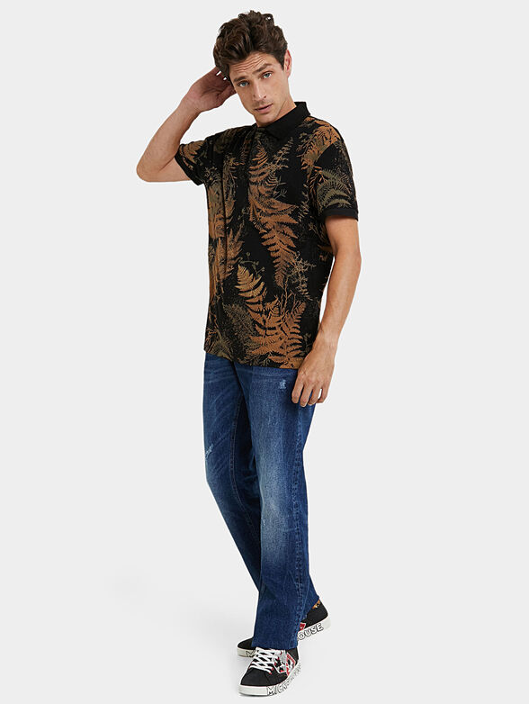 TONY Polo-shirt with tropical print - 3