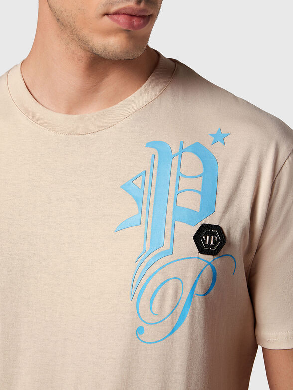 GOTHIC PLEIN printed cotton T-shirt  - 4