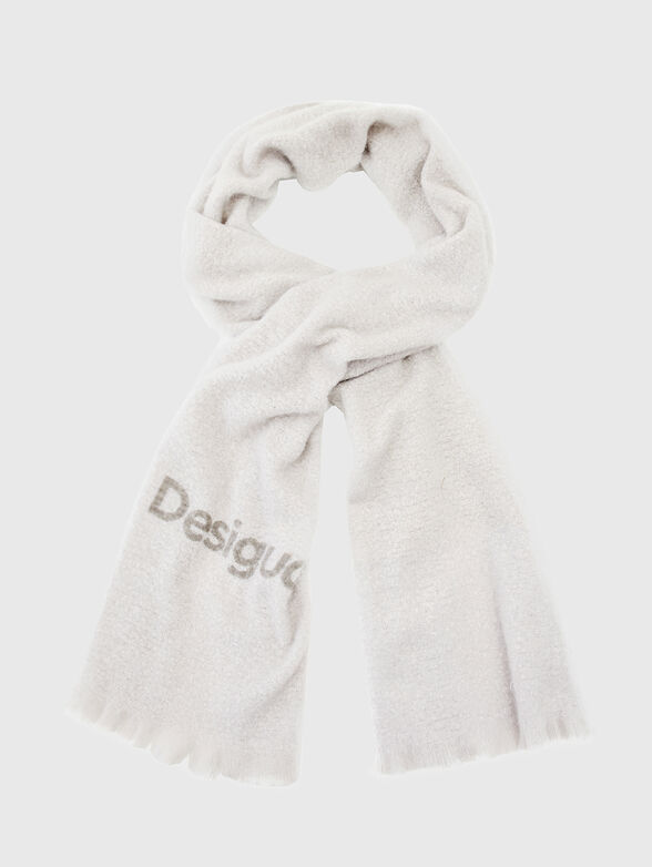 Light grey scarf  - 1