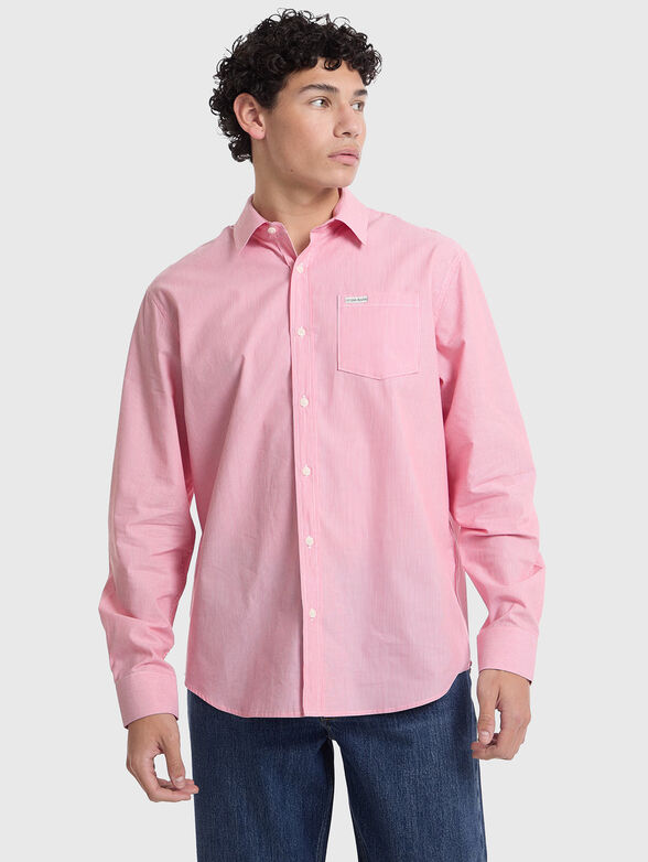 Light blue cotton shirt - 1