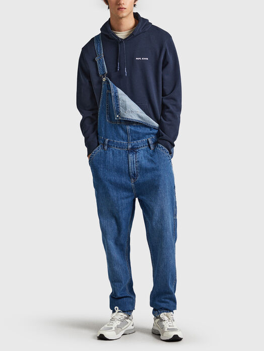 DOUGIE UTILITY denim overalls