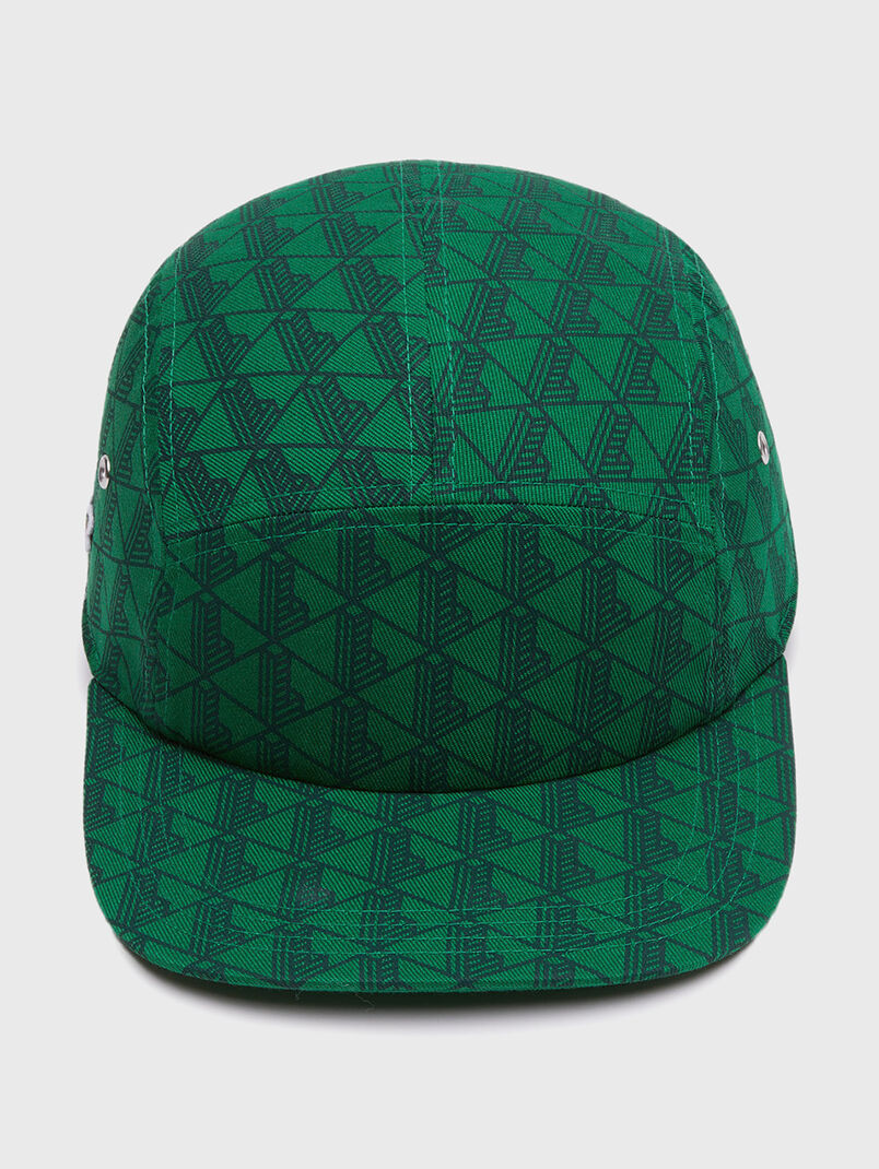 Unisex cap with monogram print​ - 3