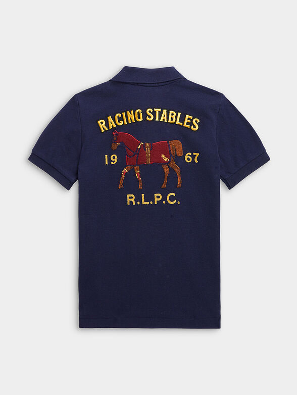 Polo shirt with logo application - 2