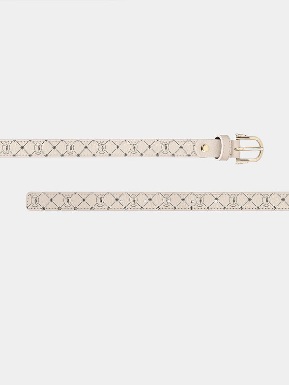 Belt with monogram print - 2