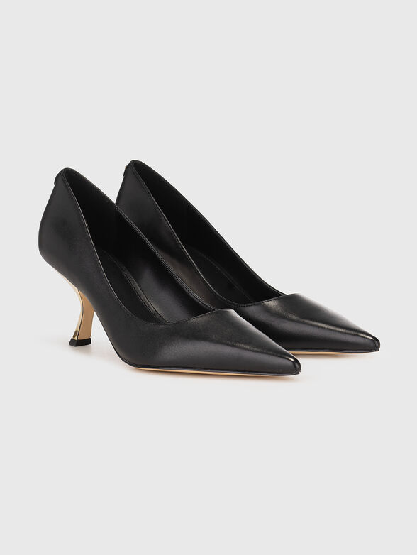 LUNA leather heeled shoes - 2