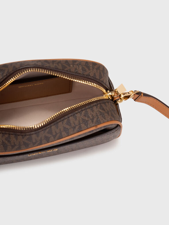 Crossbody bag with monogram logo - 6