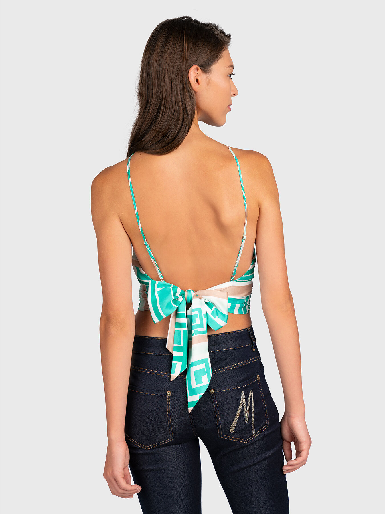 OLYMPIA Top with halter neckline brand Marciano