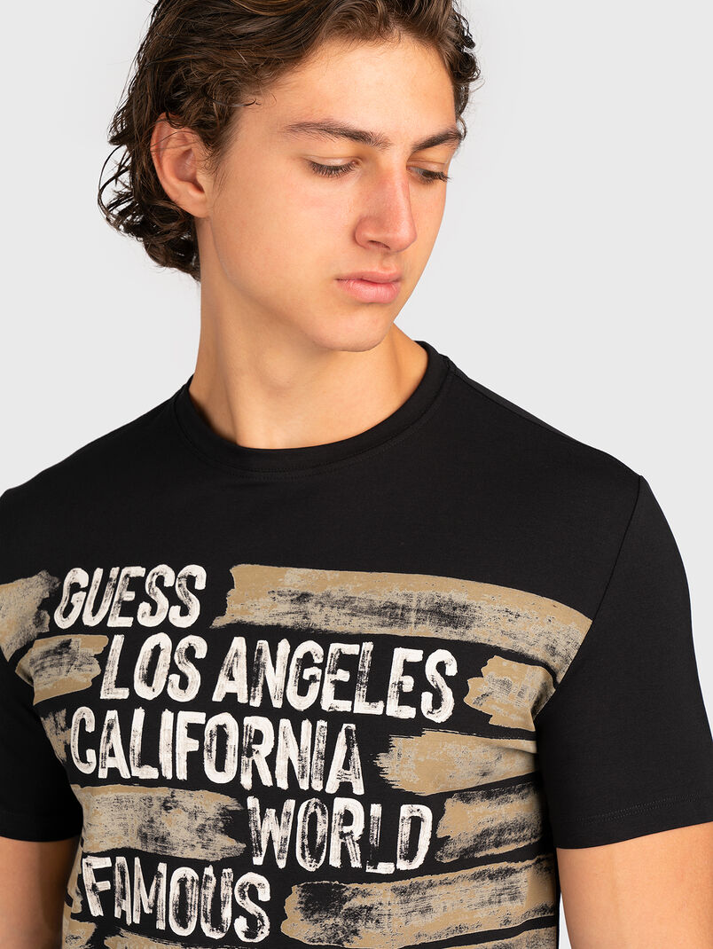 T-shirt with contrast print - 3