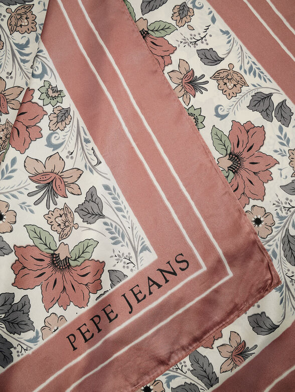 NELLA Scarf with floral print - 2