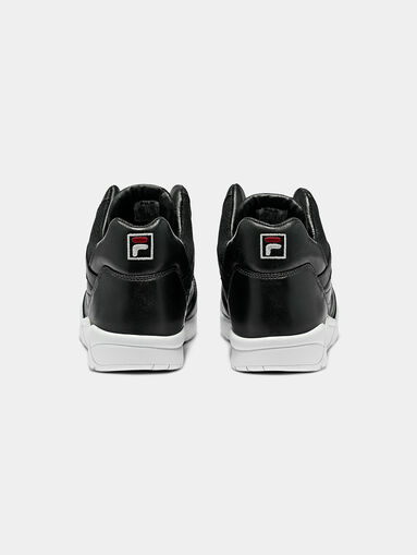 PINE MID Black sneakers with contrasting sole - 4
