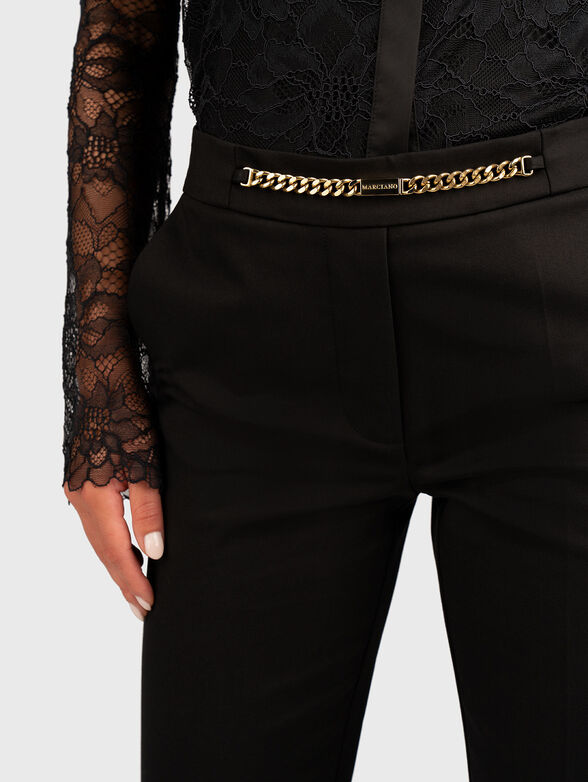 SUNNY cotton blend chinos - 3