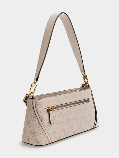 IZZY hobo bag with logo print - 3