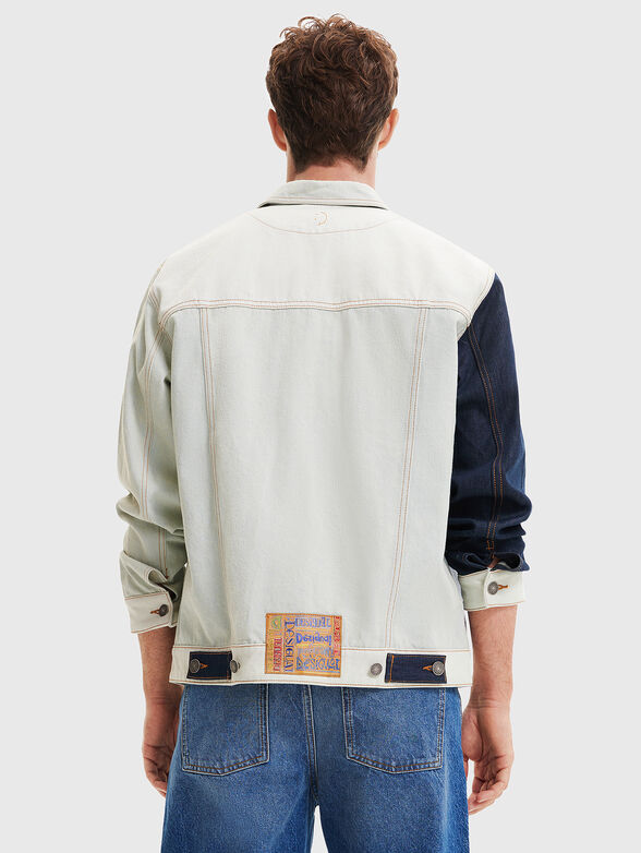 Denim jacket with art details - 3