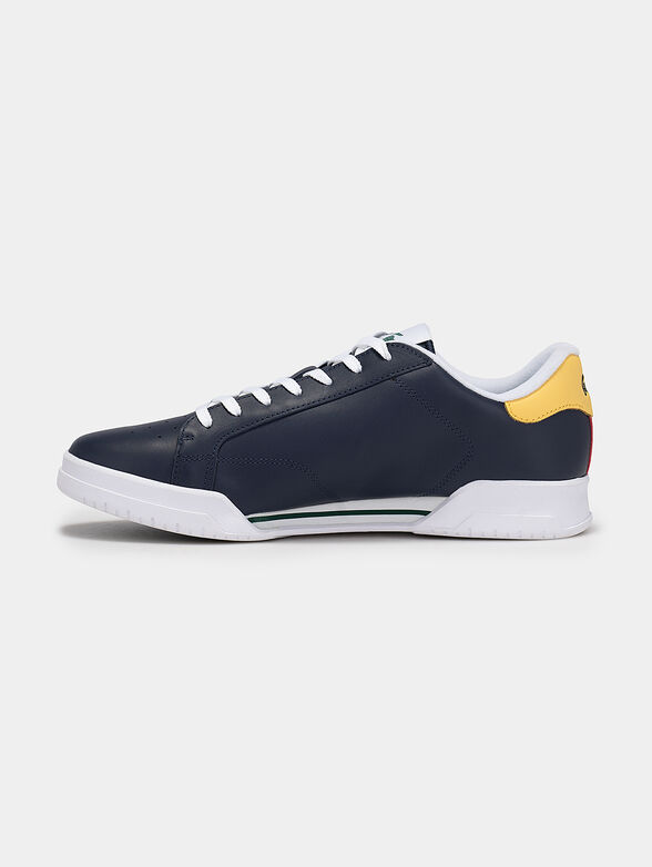 TWIN SERVE dark blue sneakers with accents - 4