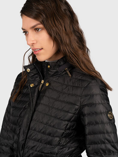 Down jacket with belt - 4