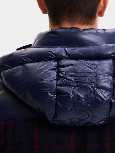BERNARD blue padded jacket - 3