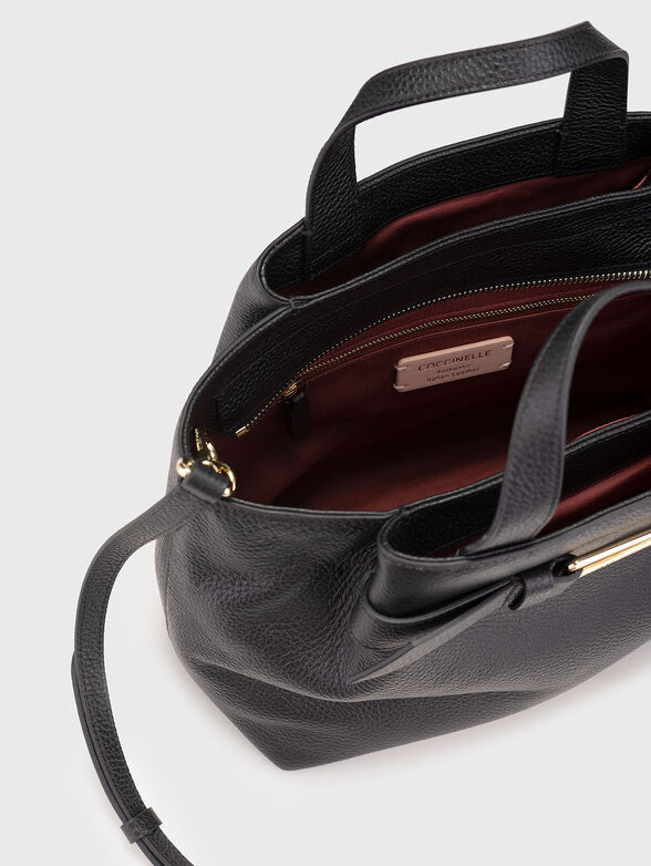 Large genuine leather handbag - 6