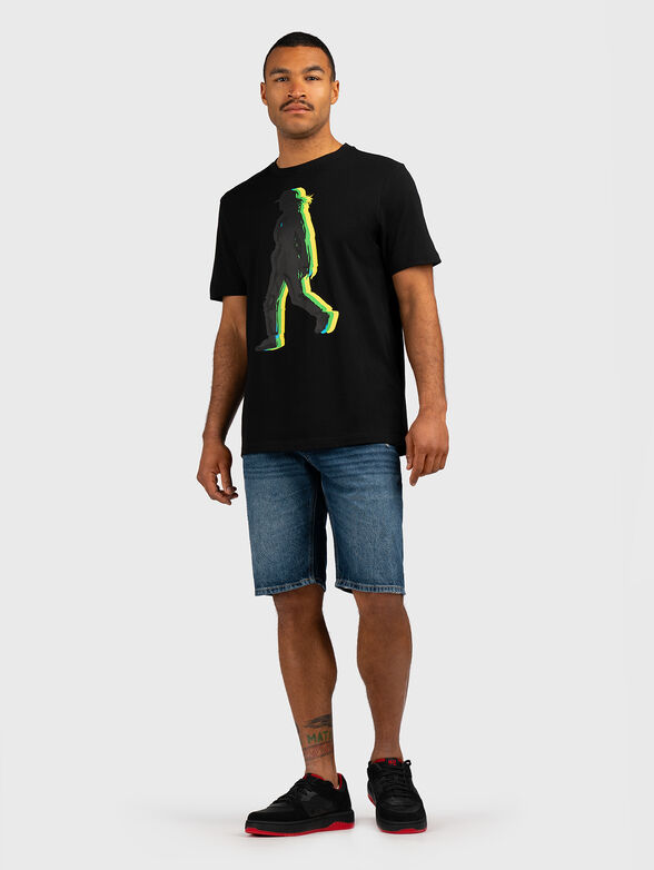 Oval neckline T-shirt - 2