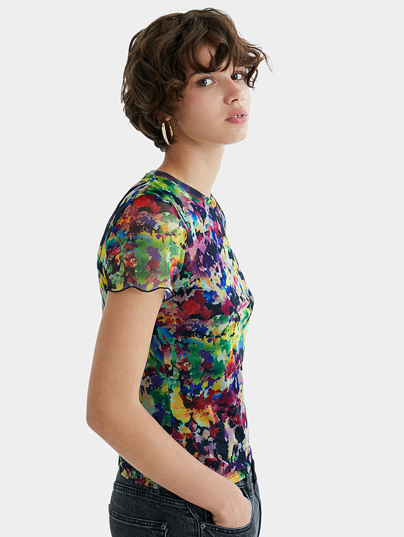 ELOISSE T-shirt with art print - 4