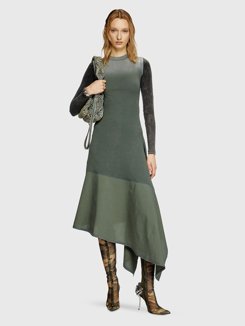 D-ELICY asymmetric midi dress - 3