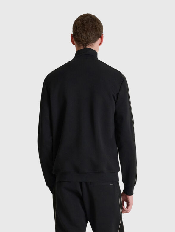 Black sweatshirt with logo - 3