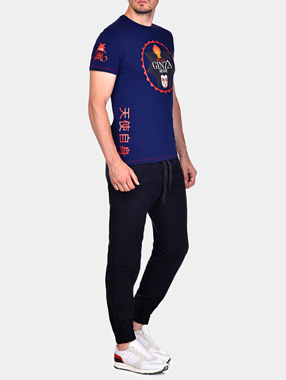 GMTS024 Cotton t-shirt with print - 3