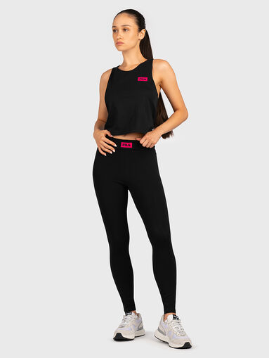 BAYONNE black sports leggings - 5