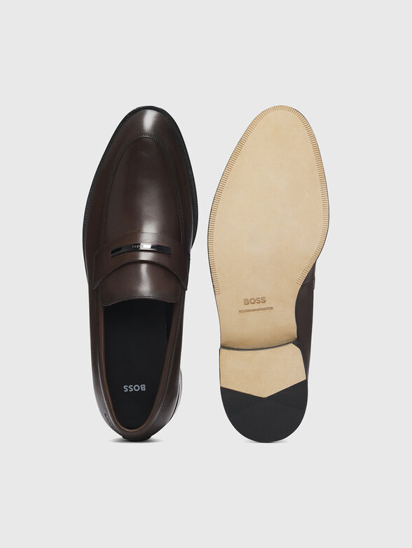 Leather loafers - 4