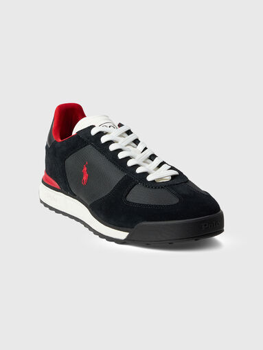 Sports shoes with suede details - 3
