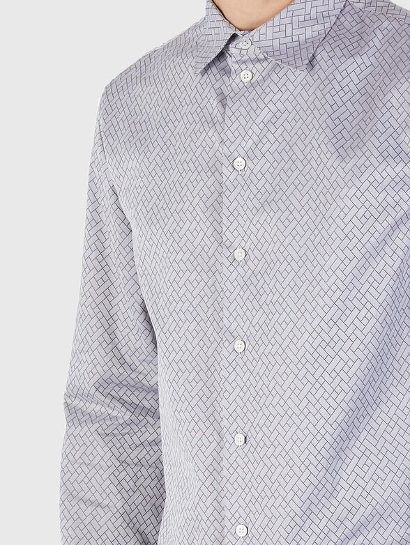 Long sleeve cotton shirt - 4