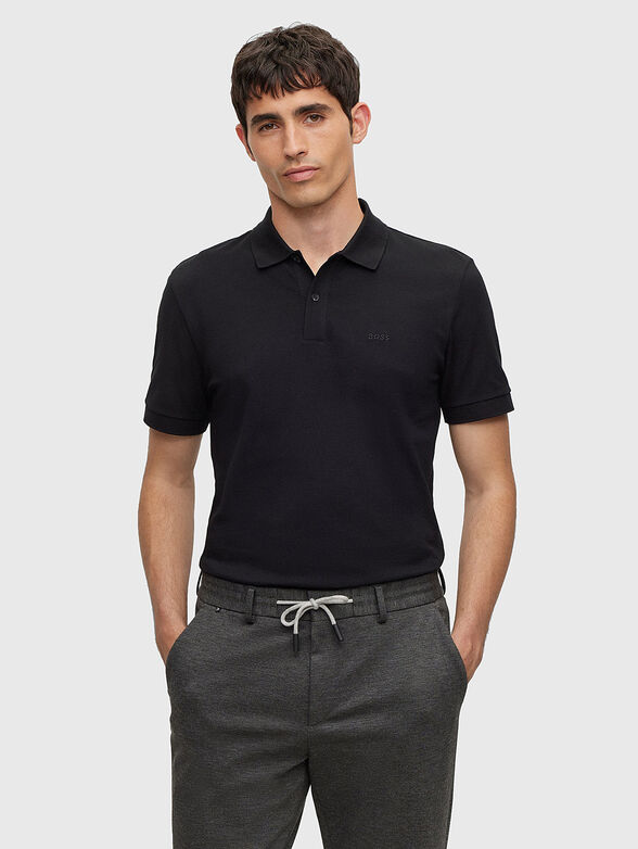 PALLAS polo shirt in black color - 1