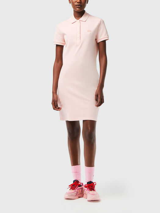 Piqué polo dress