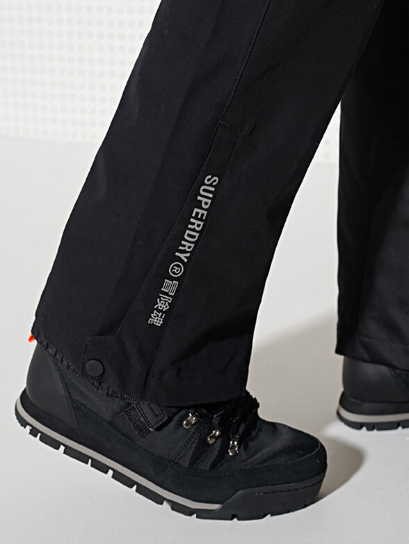 Black ski pants - 4