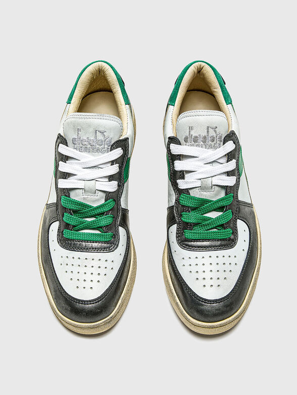 MI BASKET Leather sneakers - 6