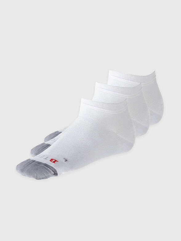 Three pairs of white socks - 1